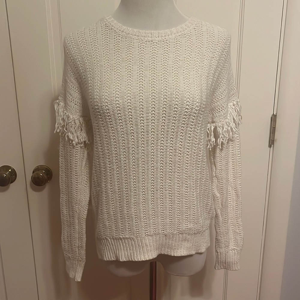 Banana Republic off white sweater